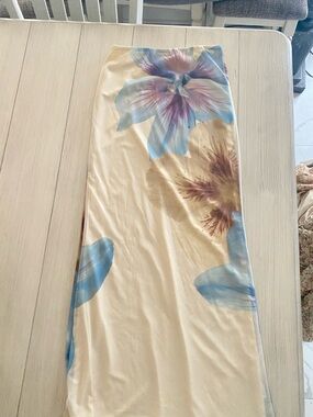 ASOS DESIGN Cream-Strap Maxi Dress